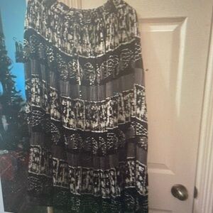 VTG LeMieux Boho Broom skirt One Size